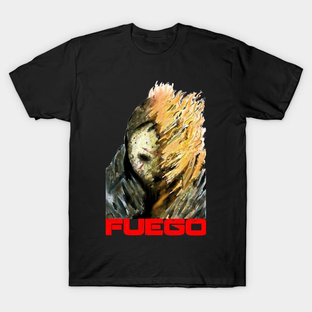 Jason in Fuego T-Shirt by DougSQ